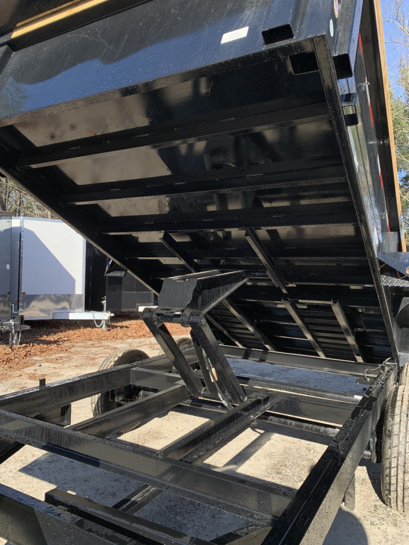 New 2025 LOAD TRAIL 7x14-DE Dump Trailer/ Tarp & Ramps/ Spreader Gate- 14,000gvw