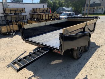 New 2025 LOAD TRAIL 7x14-DE Dump Trailer/ Tarp & Ramps/ Spreader Gate- 14,000gvw