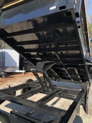New 2025 LOAD TRAIL 7x14-DE Dump Trailer/ Tarp & Ramps/ Spreader Gate- 14,000gvw