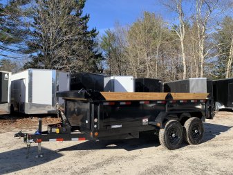 New 2025 LOAD TRAIL 7x14-DE Dump Trailer/ Tarp & Ramps/ Spreader Gate- 14,000gvw