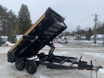 New 2025 LOAD TRAIL 7x14-DE Dump Trailer/ Tarp & Ramps/ Spreader Gate- 14,000gvw