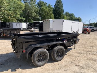 New 2025 LOAD TRAIL 5X10-DE Dump Trailer/ Barn Doors/ Spreader Gate/ 7000gvw