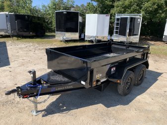 New 2025 LOAD TRAIL 5X10-DE Dump Trailer/ Barn Doors/ Spreader Gate/ 7000gvw