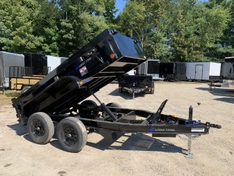 New 2025 LOAD TRAIL 5X10-DE Dump Trailer/ Barn Doors/ Spreader Gate/ 7000gvw