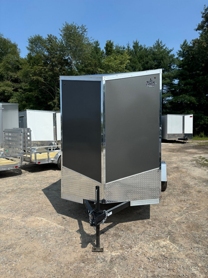 New 2025 US Cargo 6X12 + 2ft V nose/ 7' Interior Height/ D-rings / Polycore/ Stabilizer Jacks