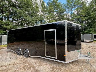 New 2025 HIGH COUNTRY 8.5X24 + 3ft V nose/ 7' interior height/ELITE ESCAPE-DOOR /full aluminum construction/ 9990gvw