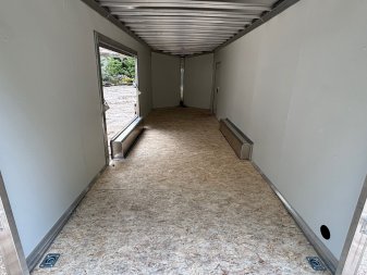 New 2025 HIGH COUNTRY 8.5X24 + 3ft V nose/ 7' interior height/ELITE ESCAPE-DOOR /full aluminum construction/ 9990gvw