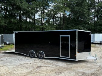 New 2025 HIGH COUNTRY 8.5X24 + 3ft V nose/ 7' interior height/ELITE ESCAPE-DOOR /full aluminum construction/ 9990gvw