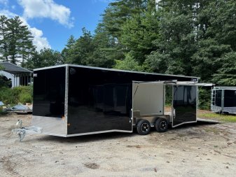 New 2025 HIGH COUNTRY 8.5X24 + 3ft V nose/ 7' interior height/ELITE ESCAPE-DOOR /full aluminum construction/ 9990gvw
