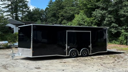 New 2025 HIGH COUNTRY 8.5X24 + 3ft V nose/ 7' interior height/ELITE ESCAPE-DOOR /full aluminum construction/ 9990gvw