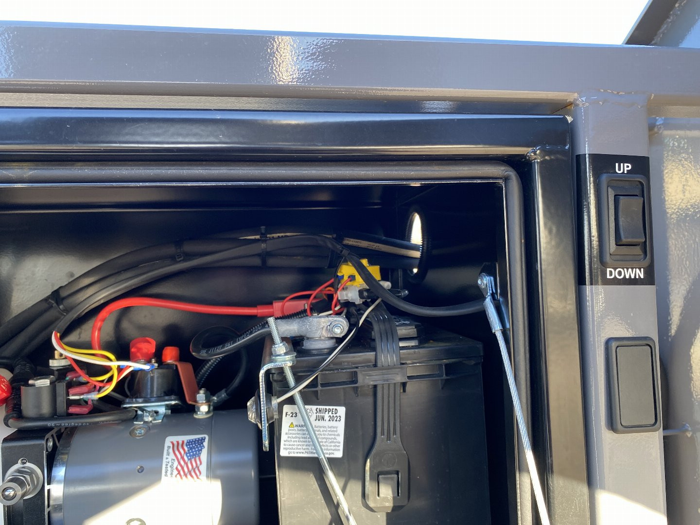 New 2024 Midsota STWB Equipment Trailer 7' Hydraulic Dovetail 26'