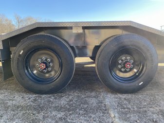 New 2024 Midsota STWB Equipment Trailer 7' Hydraulic Dovetail 26'