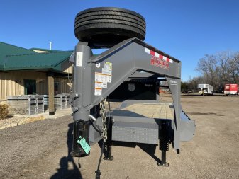 New 2024 Midsota STWB Equipment Trailer 7' Hydraulic Dovetail 26'