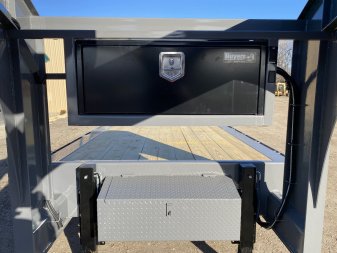 New 2024 Midsota STWB Equipment Trailer 7' Hydraulic Dovetail 26'