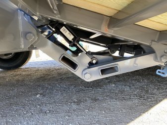 New 2024 Midsota STWB Equipment Trailer 7' Hydraulic Dovetail 26'