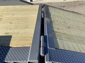 New 2024 Midsota STWB Equipment Trailer 7' Hydraulic Dovetail 26'