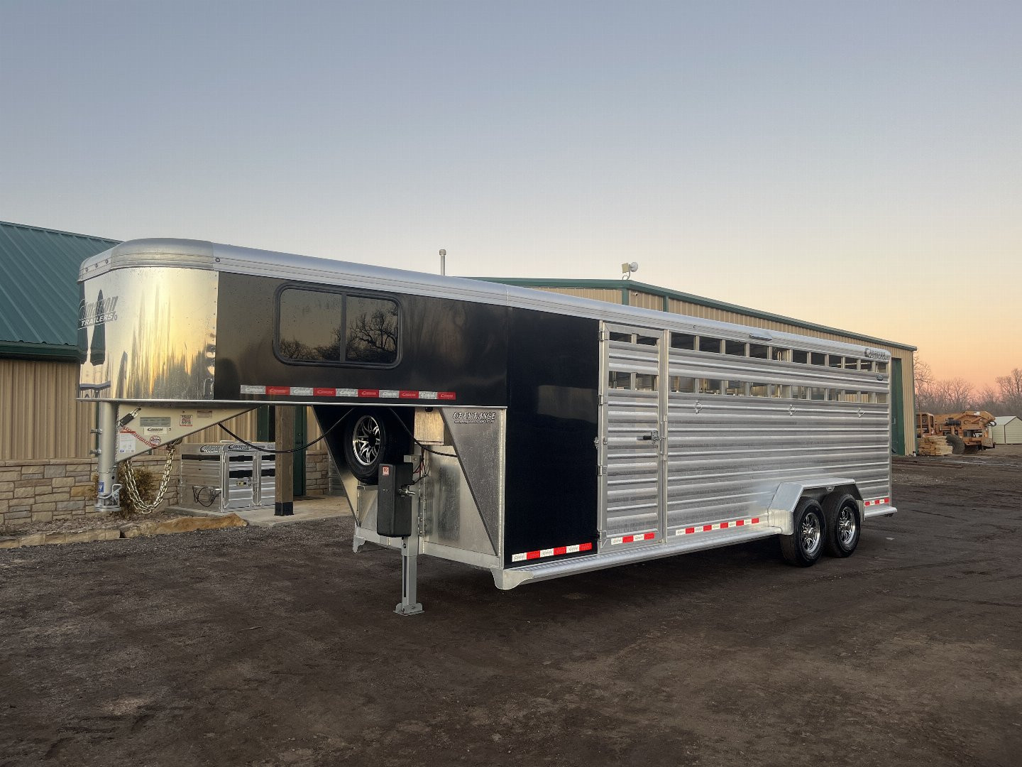 New 2024 Cimarron Trailers Lonestar Stock / Stock Combo Trailer