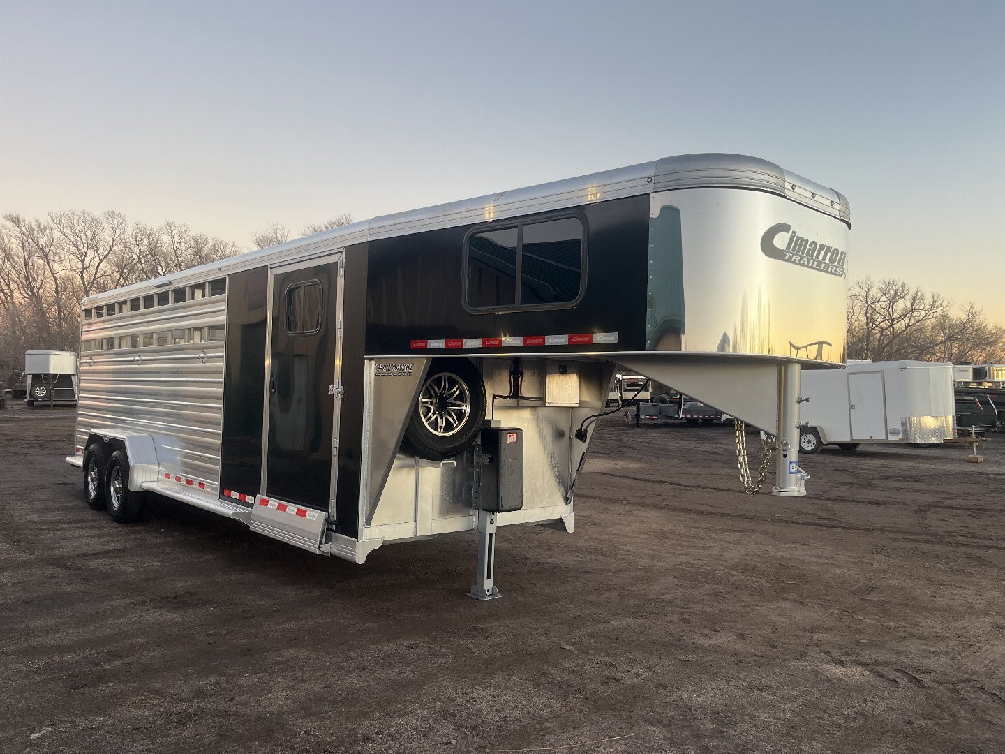 New 2024 Cimarron Trailers Lonestar Stock / Stock Combo Trailer