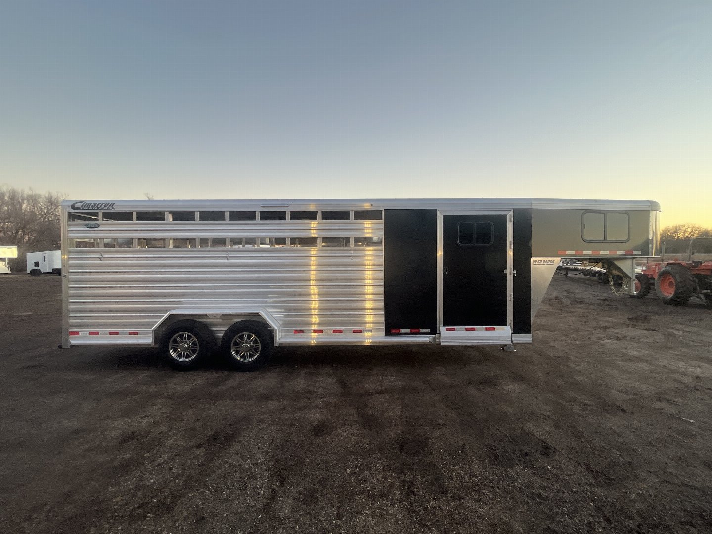 New 2024 Cimarron Trailers Lonestar Stock / Stock Combo Trailer