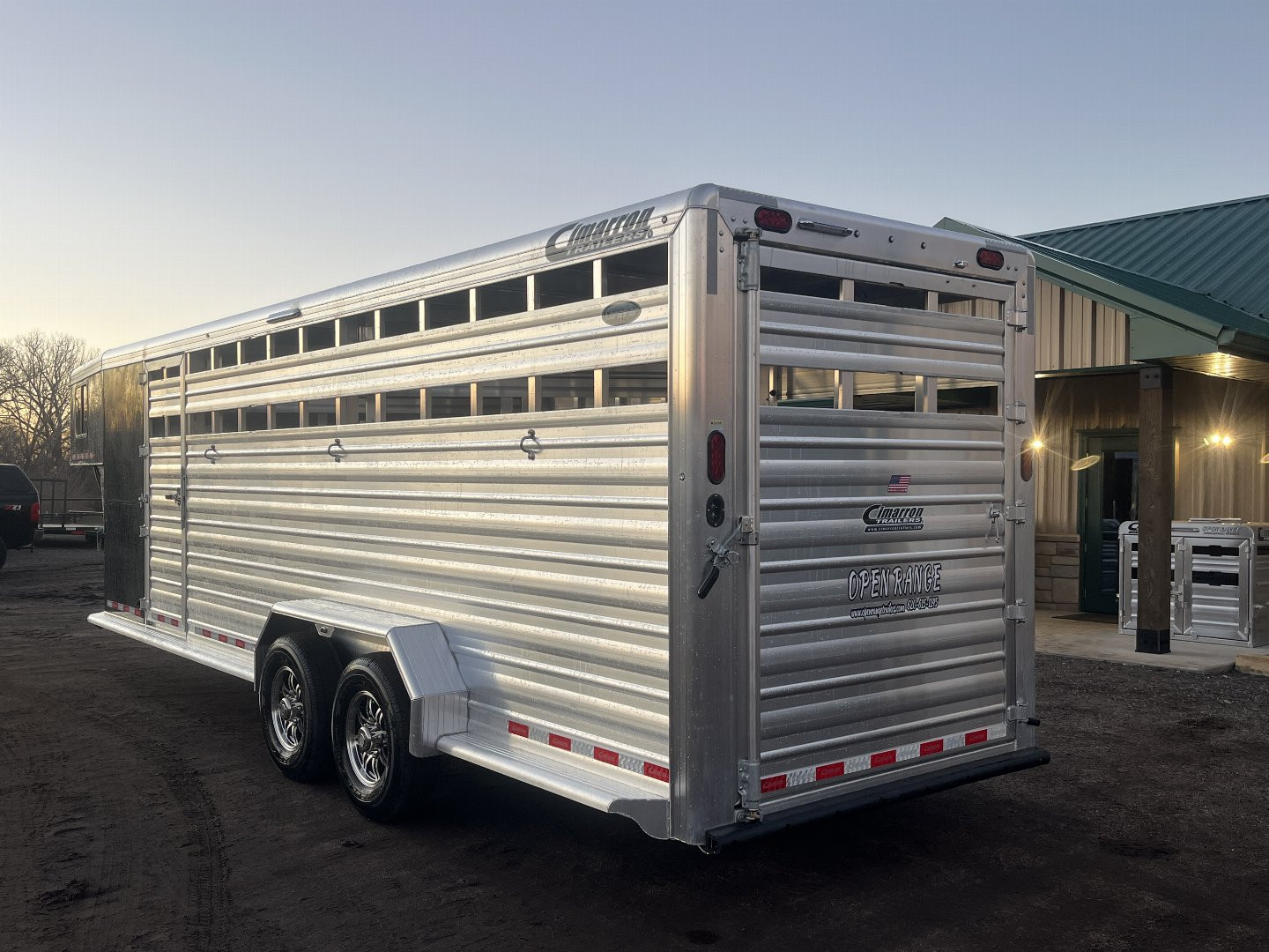New 2024 Cimarron Trailers Lonestar Stock / Stock Combo Trailer