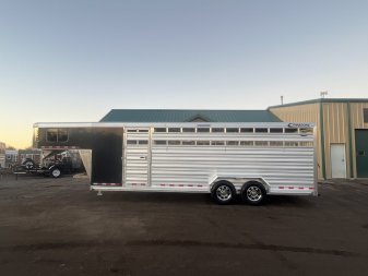New 2024 Cimarron Trailers Lonestar Stock / Stock Combo Trailer