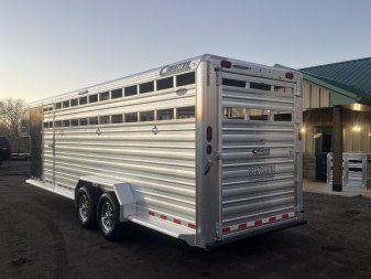 New 2024 Cimarron Trailers Lonestar Stock / Stock Combo Trailer