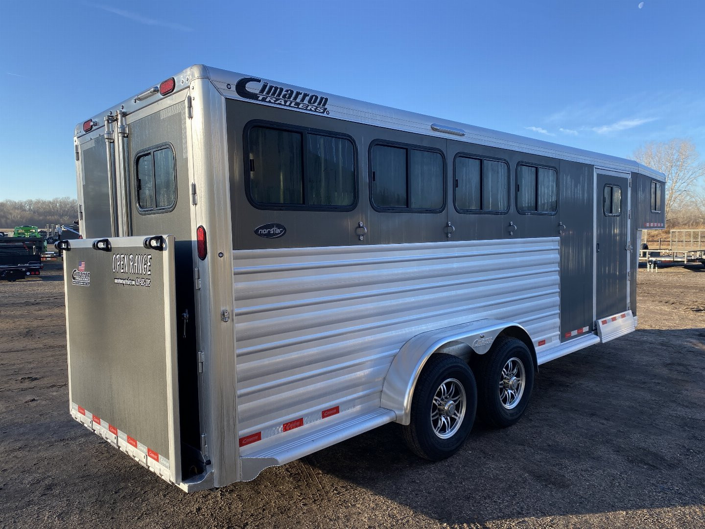 New 2024 Cimarron Trailers Norstar 4 Horse Trailer