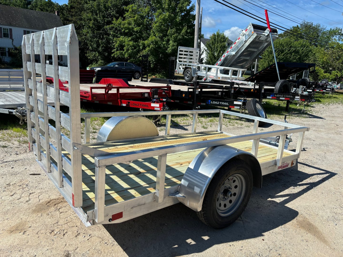 New 2024 High Country 5X10 Aluminum Utility Trailer/ 2990gvw