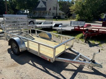 New 2024 High Country 5X10 Aluminum Utility Trailer/ 2990gvw