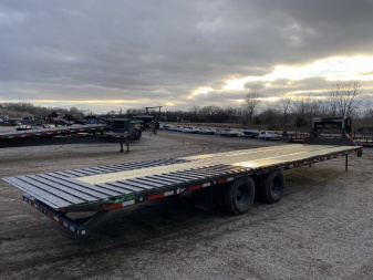 New 2024 MAXXD YDX Flatbed Trailer 36' Hyd. Dovetail