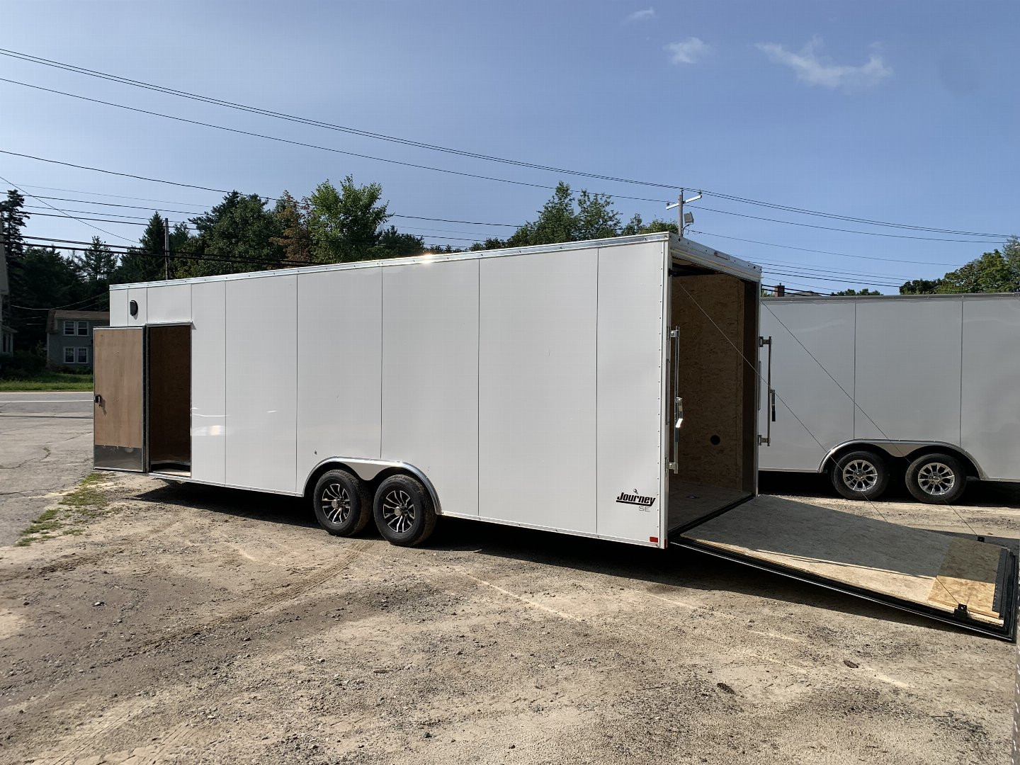 New 2024 Pace Journey 8.5X26 + 3ft V nose/ 7'6" interior height/ Ext. Tongue/ 9990gvw