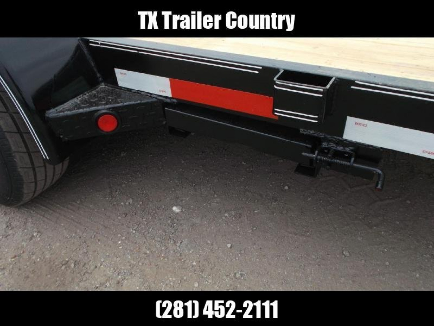 New 2025 LONGHORN TRAILERS 83x20 10K Car Hauler / Racing Trailer / Flat Deck / 5200# Axles / 7K Jack / 2ft Dovetail / 5ft C-Channel Ramps / LED Lights / Adjustable Coupler