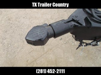 New 2025 LONGHORN TRAILERS 83x20 10K Car Hauler / Racing Trailer / Flat Deck / 5200# Axles / 7K Jack / 2ft Dovetail / 5ft C-Channel Ramps / LED Lights / Adjustable Coupler
