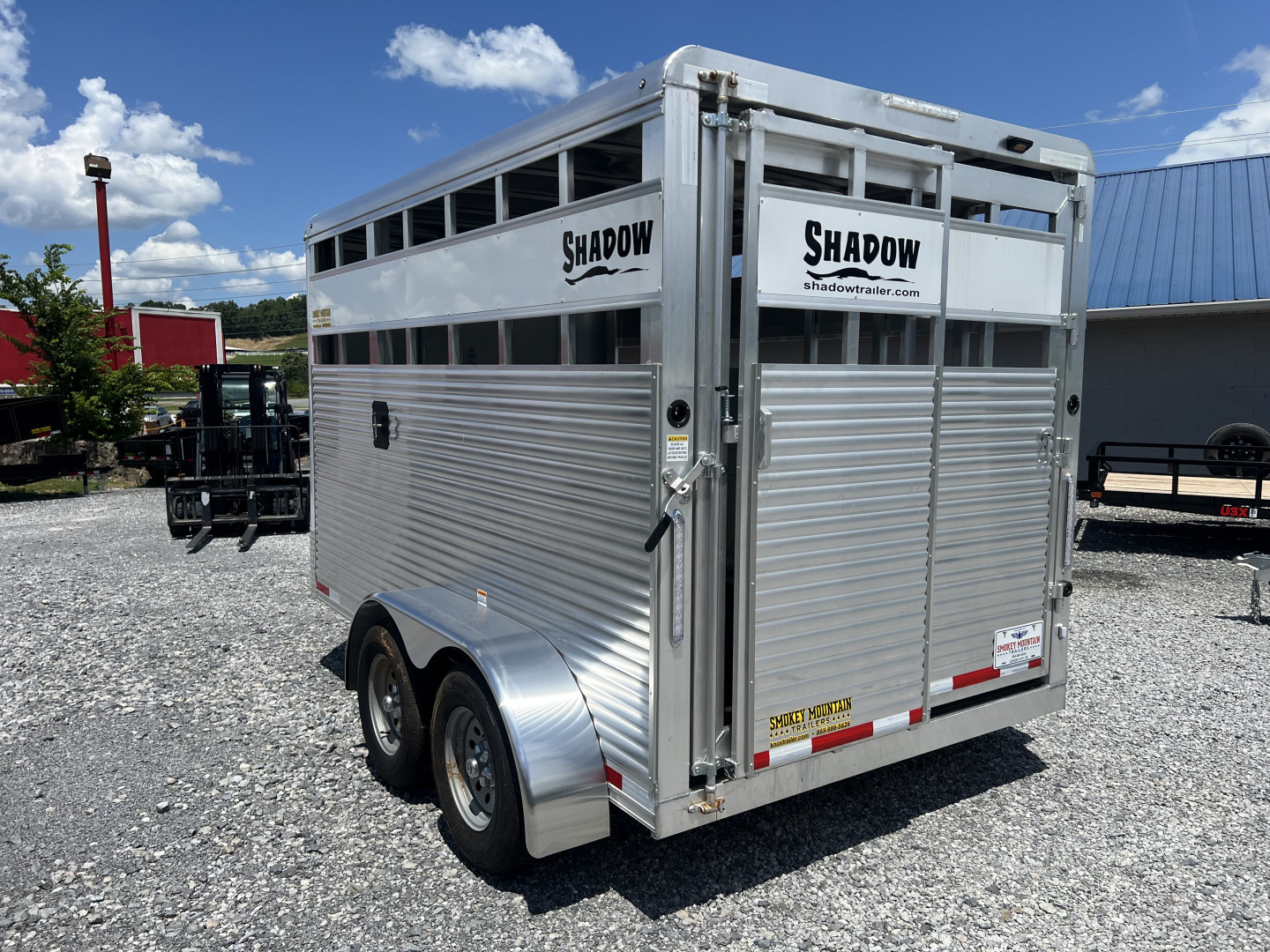 New 2025 Shadow 13' RANCHER W/ PLEXIGLASS Stock / Stock Combo Trailer