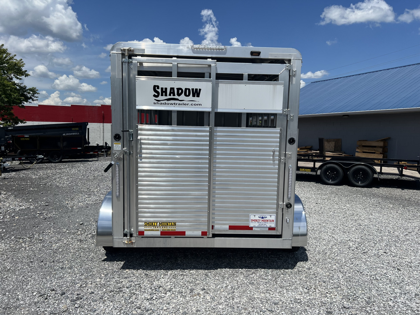 New 2025 Shadow 13' RANCHER W/ PLEXIGLASS Stock / Stock Combo Trailer