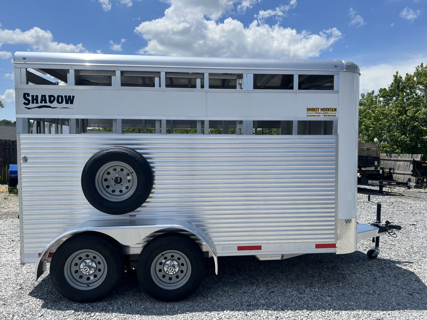 New 2025 Shadow 13' RANCHER W/ PLEXIGLASS Stock / Stock Combo Trailer