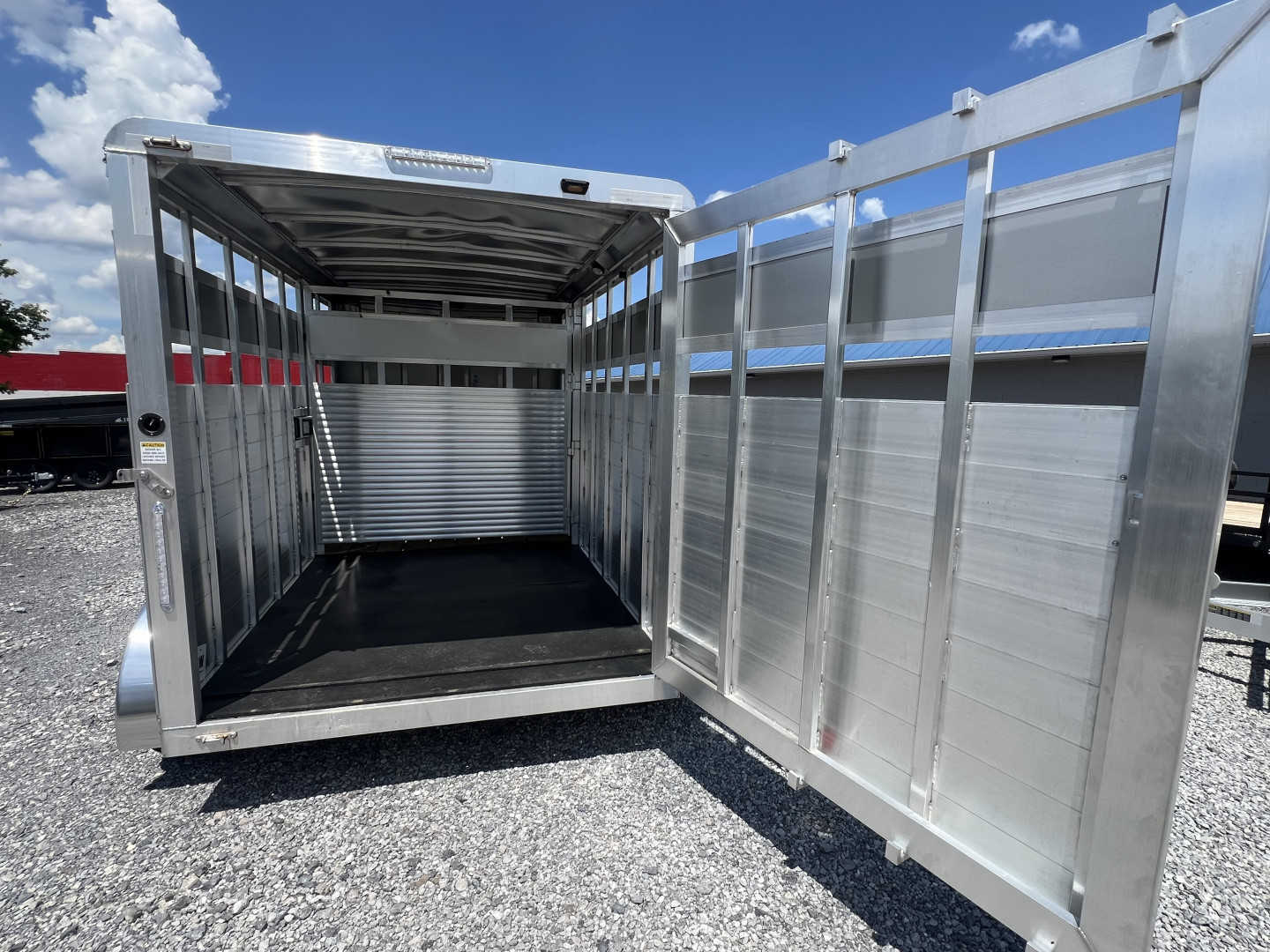 New 2025 Shadow 13' RANCHER W/ PLEXIGLASS Stock / Stock Combo Trailer