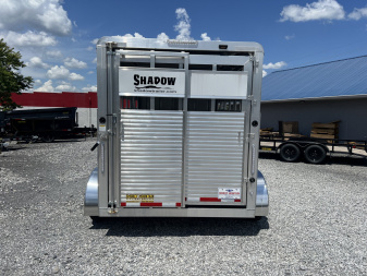 New 2025 Shadow 13' RANCHER W/ PLEXIGLASS Stock / Stock Combo Trailer
