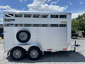 New 2025 Shadow 13' RANCHER W/ PLEXIGLASS Stock / Stock Combo Trailer