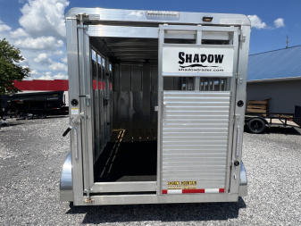 New 2025 Shadow 13' RANCHER W/ PLEXIGLASS Stock / Stock Combo Trailer