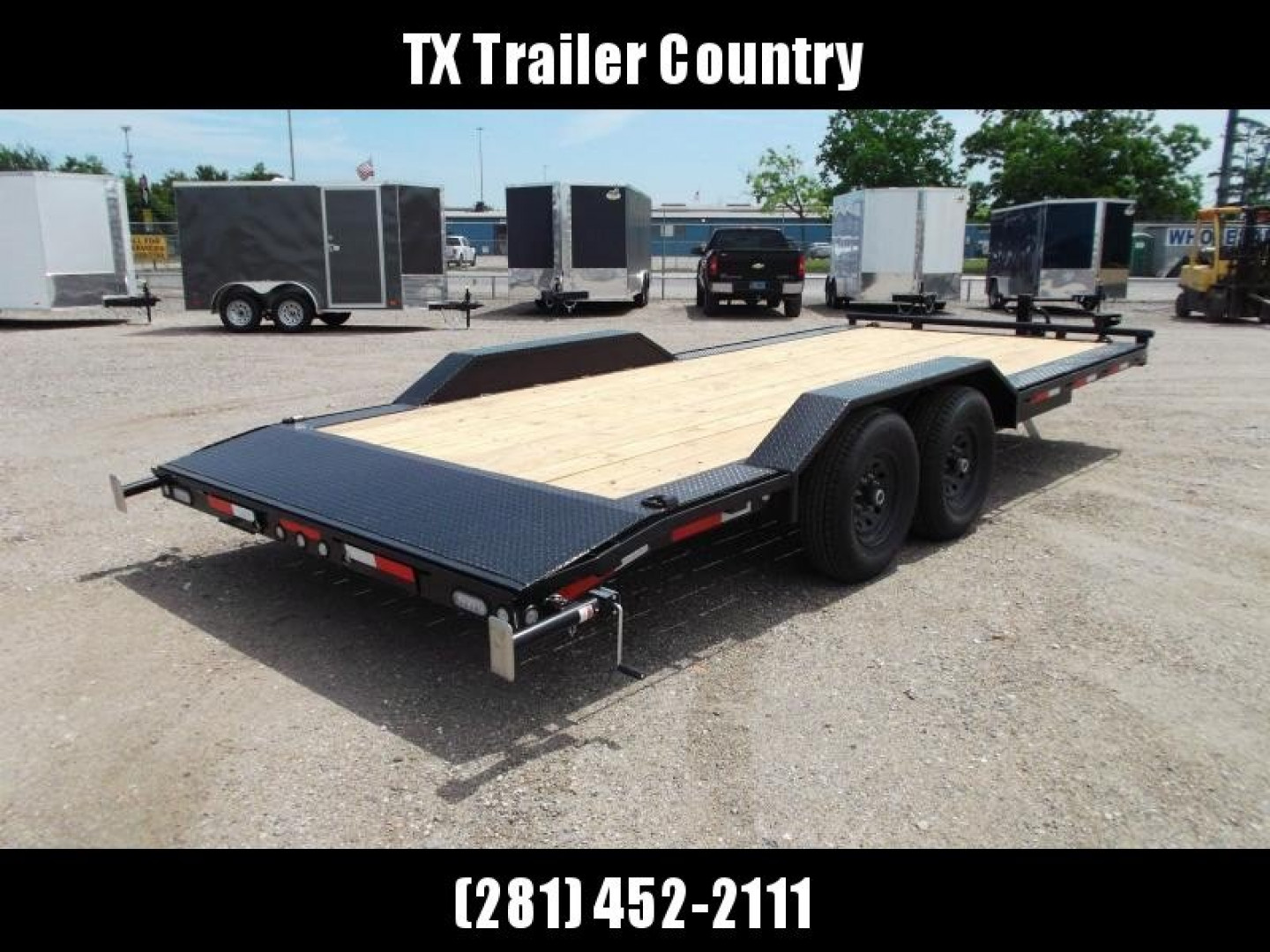 New 2026 MAXX-D 102x24 H8X 17.5K GVWR Equipment Hauler / Car Hauler / Drive Over Fenders / 8,000lb Axles / 8" Heavy Duty Frame / Powder Coated / LEDs / 5ft Stand Up Equipment Ramps / (8) D-Rings / Winch Plate