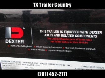 New 2026 MAXX-D 102x24 H8X 17.5K GVWR Equipment Hauler / Car Hauler / Drive Over Fenders / 8,000lb Axles / 8" Heavy Duty Frame / Powder Coated / LEDs / 5ft Stand Up Equipment Ramps / (8) D-Rings / Winch Plate