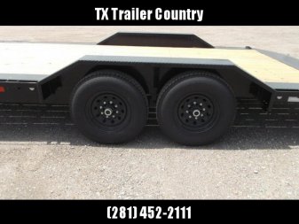 New 2026 MAXX-D 102x24 H8X 17.5K GVWR Equipment Hauler / Car Hauler / Drive Over Fenders / 8,000lb Axles / 8" Heavy Duty Frame / Powder Coated / LEDs / 5ft Stand Up Equipment Ramps / (8) D-Rings / Winch Plate
