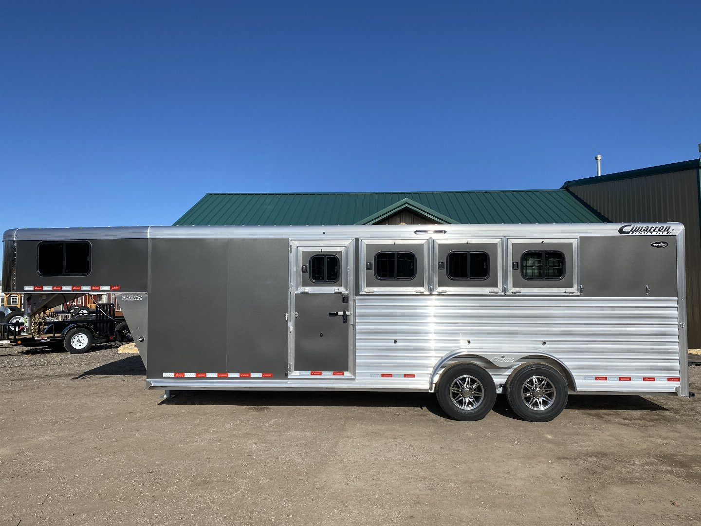 New 2024 Cimarron Norstar 4 Horse Trailer