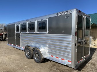 New 2024 Cimarron Norstar 4 Horse Trailer