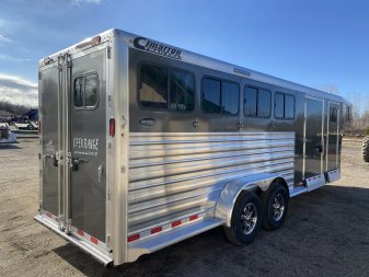 New 2024 Cimarron Norstar 4 Horse Trailer