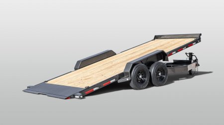 New 2026 MAXX-D 102x20 14K T6B Power Tilt Car Hauler / Equipment Hauler / Powder Coated / 7000# Torsion Axles / Drive Over Fenders / (8) D-Rings / Winch Plate / Toolbox and Tool Tray