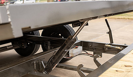 New 2026 MAXX-D 83X22 14K GVWR G6B Gravity Tilt Equipment Hauler / Car Hauler / Powder Coated / 7000# Torsion Axles /(4) D-Rings / 6ft Stationary / Toolbox