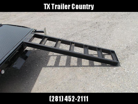 New 2026 MAXX-D 102x20 H8X 16K GVWR Equipment Hauler / Car Hauler / Drive Over Fenders / 8,000# Axles / 8" Heavy Duty Frame / Powder Coated / LEDs / 5ft Stand Up Equipment Ramps