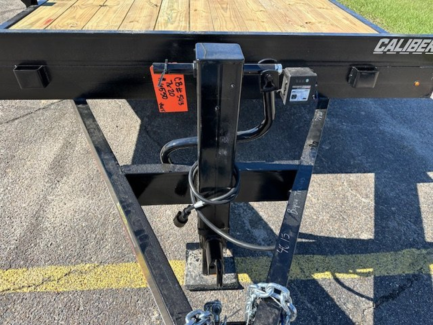 New 2025 Caliber Trailer Mfg 7x20 Equipment Trailer